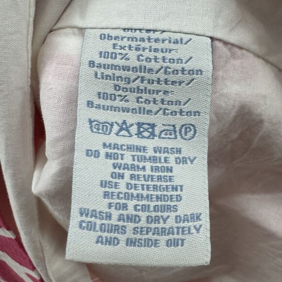 Boden Dress 4R Floral Pink Sheath V-Neck Sleeveless Midi Preppy Beach Resort - Picture 14 of 16